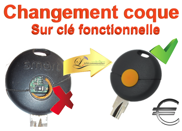 Changement Boitier Clé 1t Smart