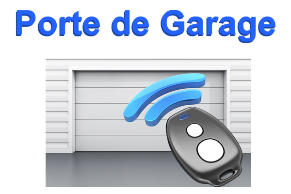 Télécommande de porte de garage 