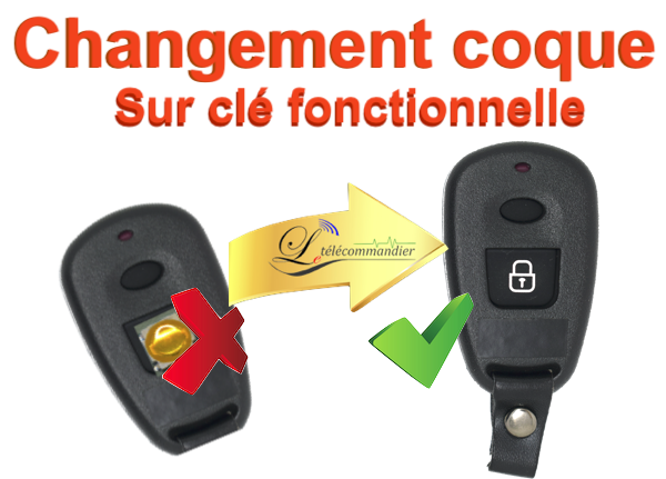 Changement Boîtier Bip 2t -accent-santafe-tucson-elantra-veloster-i10-i20-ix20-ix35-i40