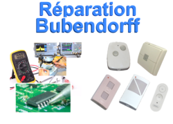 Réparation de télécommande Bubendorff 